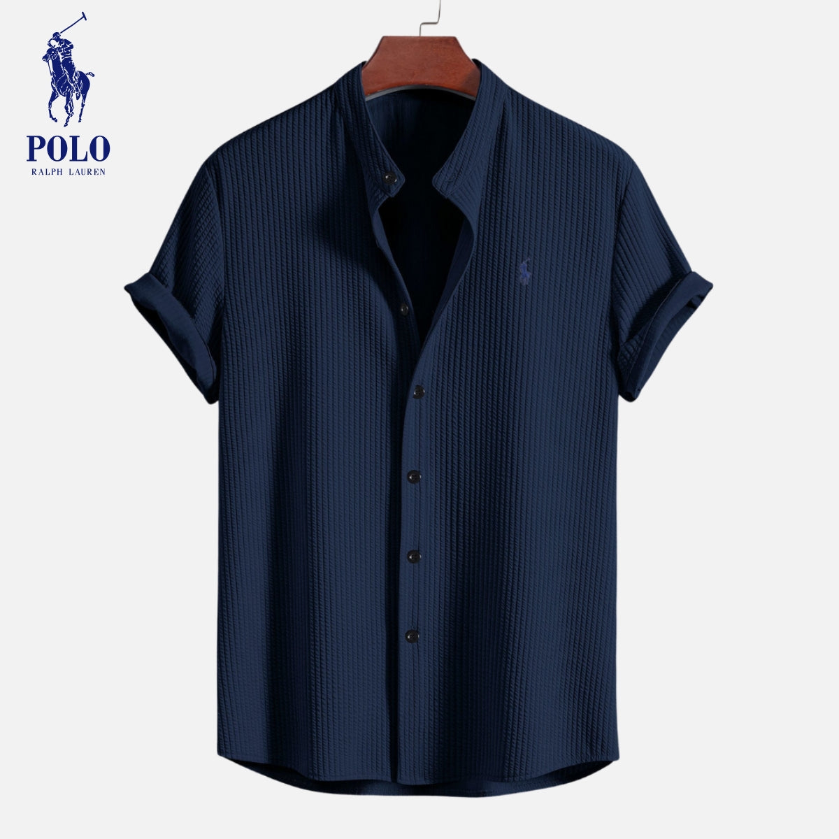 Chemise à col Polo Luxee