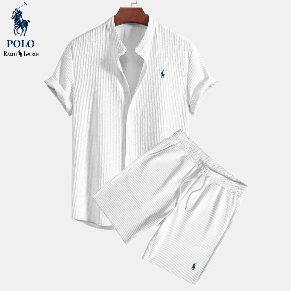 Luxee Polo Shirt and Shorts Set